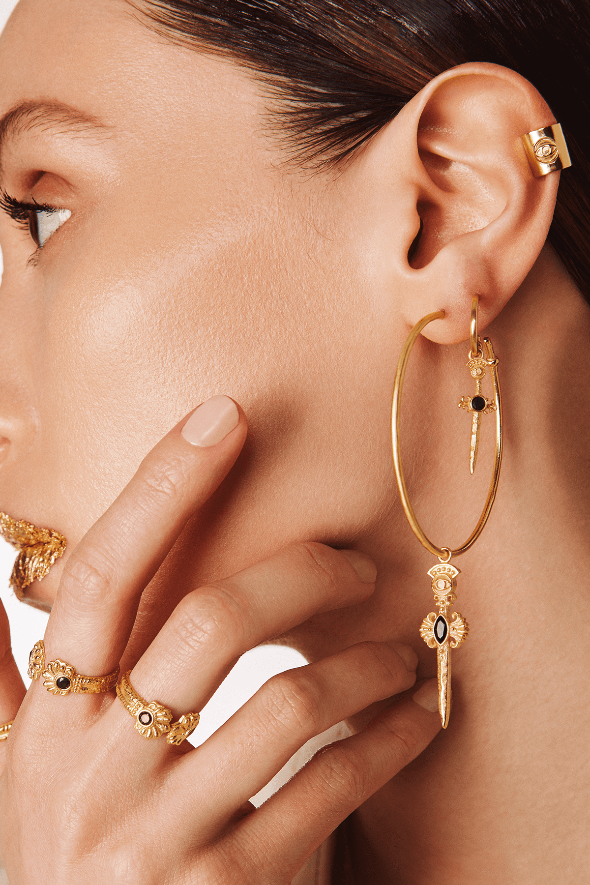 Bodhita - Ajna Earcuff