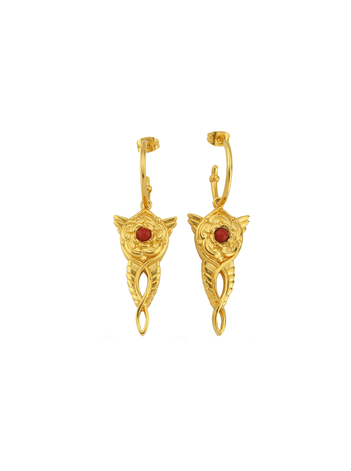 Bodhita - Cosmic Rose Earrings