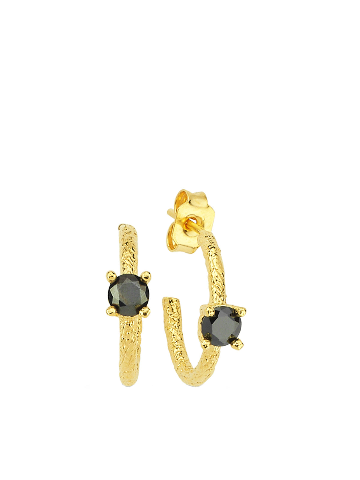 Bodhita - LITTLE MOKSHA BLACK EARRINGS